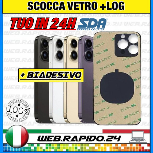 Back scocca posteriore vetro - back,
